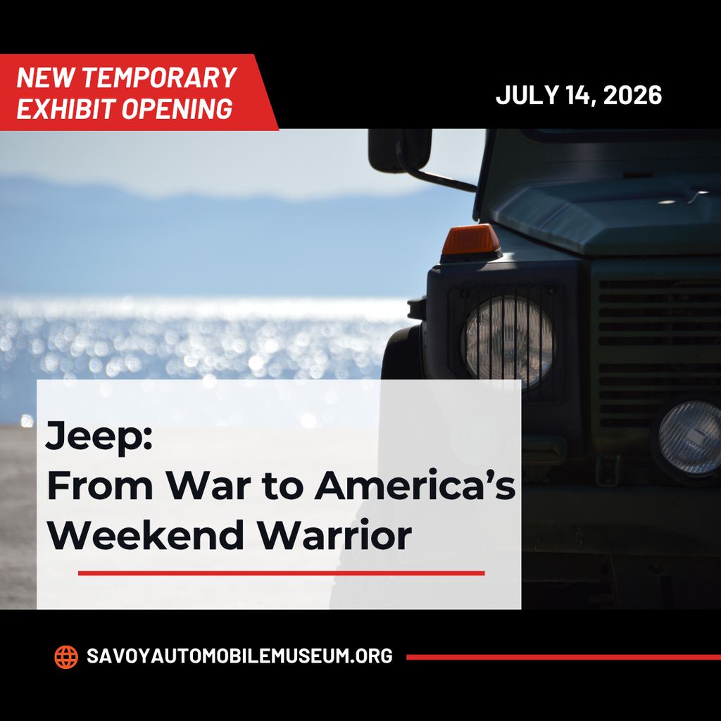New Exhibit Opening – Jeep: From War to America’s Weekend Warrior